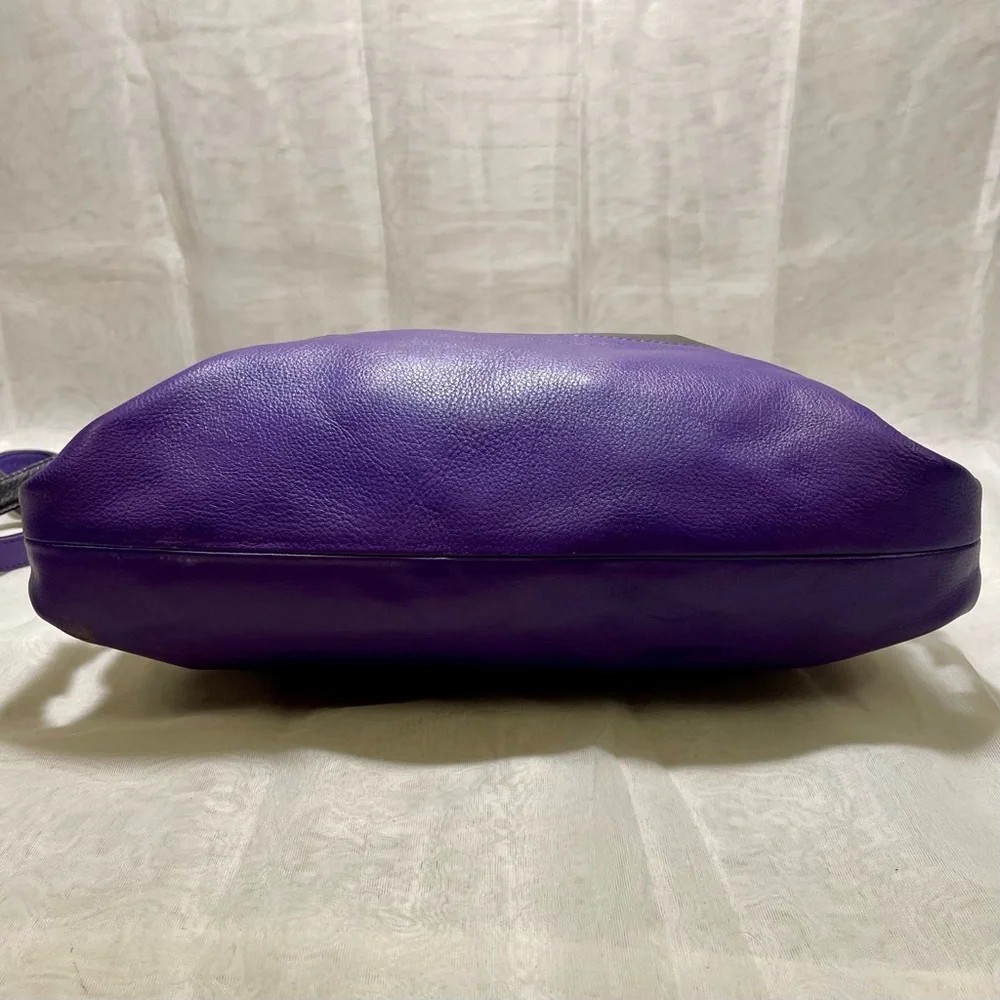ILI New York Color-block Leather 2-way Bag 💜